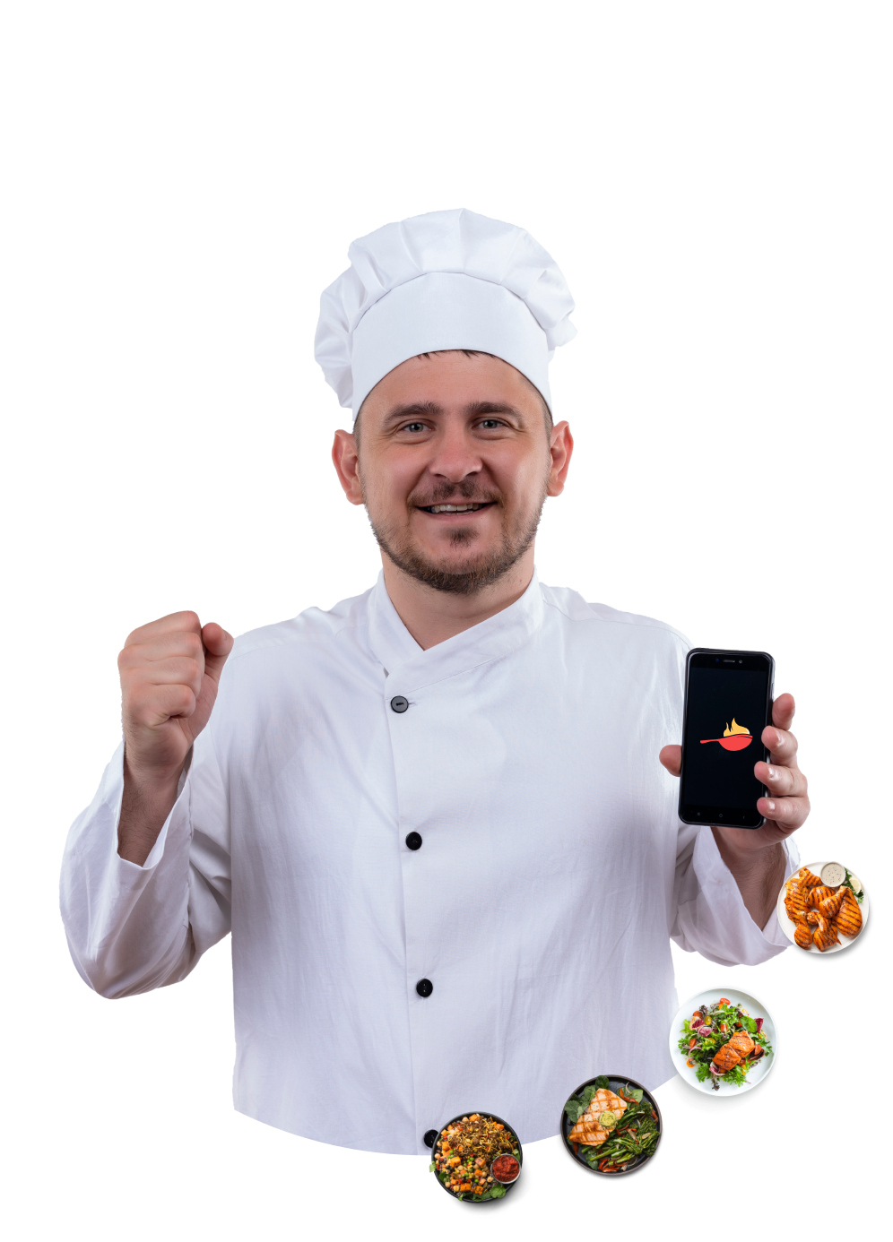 Chef presenting app